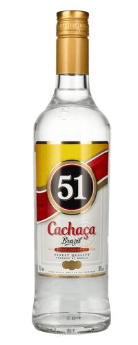 Cachaca 51 Brazil Sugar Cane Spirit 38% Vol. 0,7l