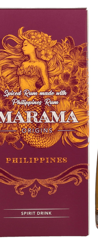 Marama ORIGINS Philippines Spiced Rum 40% Vol. 0,7l in Giftbox