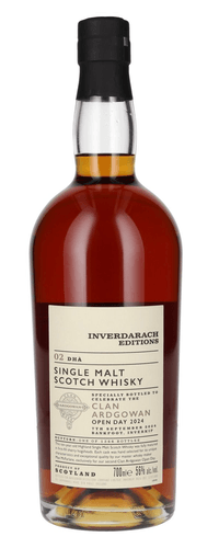 Inverdarach Editions 02 DHA Single Malt Clan Ardgowan Open Day 2024 56% Vol. 0,7l