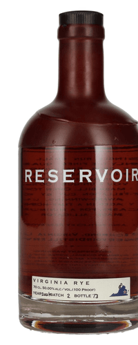 Reservoir Virginia Rye Whiskey Batch 2 Year 2024 50% Vol. 0,7l