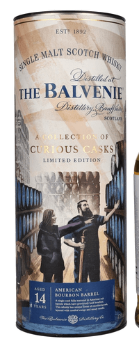 The Balvenie 14 Years Old A Collection of Curious Casks AMERICAN BOURBON BARREL 47,8% Vol. 0,7l in Giftbox