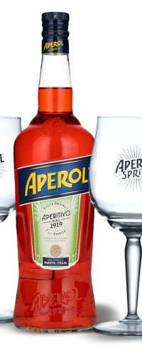 Aperol Spritz Mini Set [with glasses, 2 pcs]