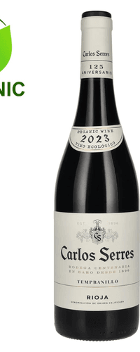 Carlos Serres Tempranillo Rioja Organic 2023 13,5% Vol. 0,75l