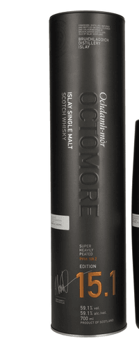 Octomore EDITION: 15.1 Super Heavily Peated Islay Single Malt 59,1% Vol. 0,7l in Tinbox