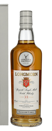 Gordon & MacPhail LONGMORN 13 Years Old Distillery Labels Speyside Single Malt Whisky 46% Vol. 0,7l in Giftbox