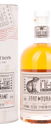 Rum Nation Rare Rum Port Mourant 2001/2019 57,6% Vol. 0,7l in Giftbox
