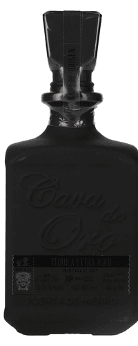 Gran Cava de Oro Tequila EXTRA ANEJO BLACK 100% de Agave Azul 40% Vol. 0,7l