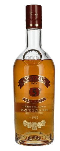 Ron Centenario 5 ANEJO SELECTO Rum 40% Vol. 0,7l