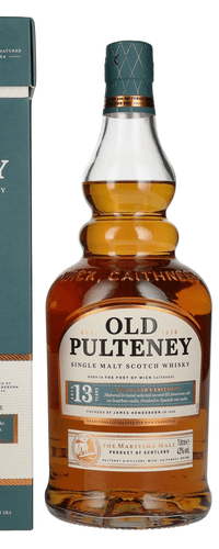 Old Pulteney 13 Years Old Single Malt Scotch Whisky 43% Vol. 1l in Giftbox