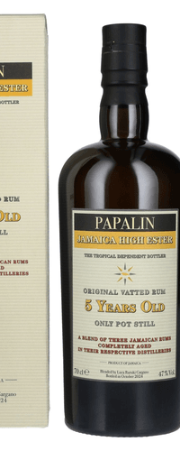 Papalin 5 Years Old Jamaica High Ester Rum 47% Vol. 0,7l