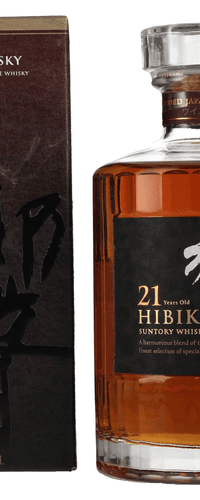 Suntory Hibiki 21 Years Old Blended Japanese Whisky 43% Vol. 0,7l in Giftbox