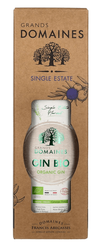Grands Domaines Organic Bio French Gin 40% Vol. 0,7l in Giftbox