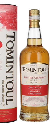 Tomintoul Small Batch Madeira Cask Finish 40% Vol. 0,7l in Giftbox