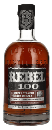 Rebel 100 Kentucky Straight Bourbon Cabernet Sauvignon Finish Whiskey 50% Vol. 0,7l