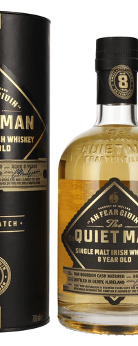 The Quiet Man AN FEAR CIUIN 8 Year Old Single Malt Irish Whiskey 40% Vol. 0,7l in Giftbox