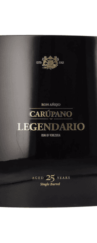 Ron Anejo Carupano 25 Years Old Legendario Single Barrel 40% Vol. 0,7l in Giftbox