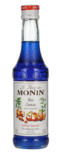 Le Sirop de Monin BLUE CURACAO 0,25l