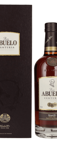 Ron Abuelo CENTURIA Reserva de la Familia 40% Vol. 0,7l in wooden box