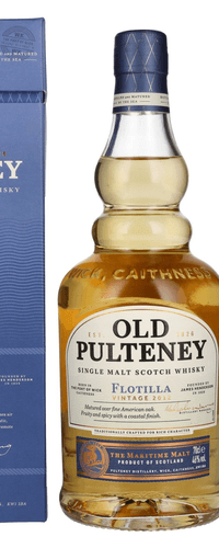 Old Pulteney FLOTILLA 10 Years Old Single Malt VINTAGE 2012 46% Vol. 0,7l in Giftbox