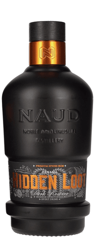 Naud HIDDEN LOOT Dark Reserve Spiced Rum 41% Vol. 0,7l in Giftbox