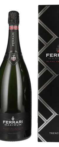 Ferrari MAXIMUM Blanc de Blancs Brut 12,5% Vol. 1,5l in Giftbox