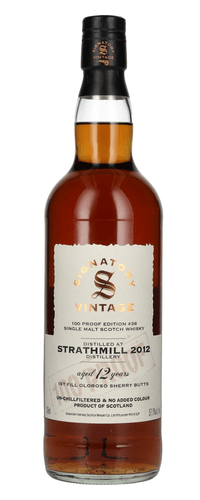 Signatory Vintage 100 Proof Edition STRATHMILL 12 Years Old Single Malt #36 2012 57,1% Vol. 0,7l