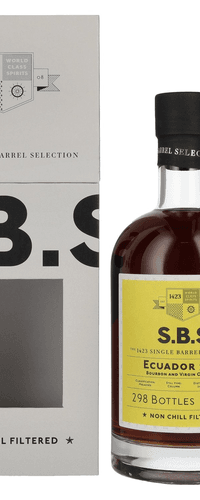 1423 S.B.S ECUADOR Bourbon and Virgin Oak Cask 2016 57% Vol. 0,7l