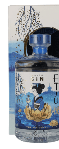 Etsu Japanese Handcrafted Gin The Original 43% Vol. 0,7l in Giftbox with glass