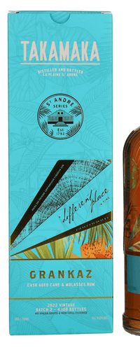 Takamaka GRANKAZ Rum Batch 2 Vintage 2022 51,6% Vol. 0,7l in Giftbox