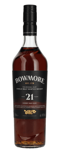 Bowmore 21 Years Old Sherry Oak Cask Islay Single Malt 46,8% Vol. 0,7l