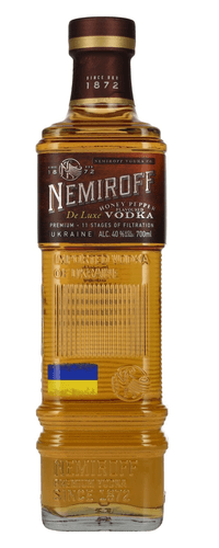 Nemiroff De Luxe HONEY PEPPAR Flavoured Vodka 40% Vol. 0,7l