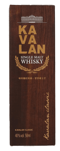 Kavalan Classic Single Malt Whisky 40% Vol. 0,05l in Giftbox