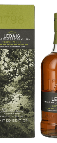 Ledaig Triple Wood Single Malt Scotch Whisky Limited Edition 53,8% Vol. 0,7l in Giftbox