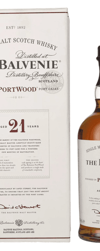 The Balvenie 21 Years Old Portwood Finish 40% Vol. 0,7l in Giftbox