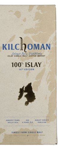 Kilchoman 100% Islay The 14th Edition Single Malt Scotch Whisky 2024 50% Vol. 0,7l in Giftbox