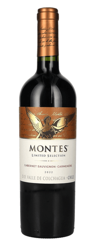 Montes CABERNET SAUVIGNON CARMENERE Limited Selection 2022 14,5% Vol. 0,75l