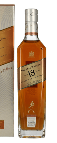 Johnnie Walker 18 Years Old Blended Scotch Whisky 40% Vol. 0,7l in Giftbox