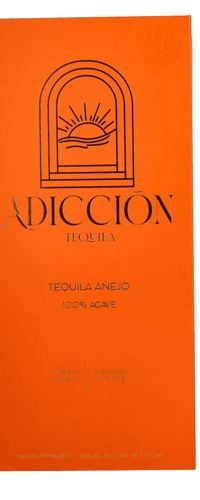 ADICCIŌN Tequila Anejo 100% Agave 40% Vol. 0,7l