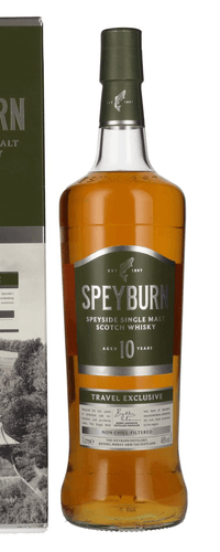 Speyburn 10 Years Old Speyside Single Malt Scotch Whisky 46% Vol. 1l in Giftbox