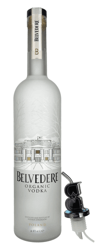 Belvedere Organic Vodka 40% Vol. 6l with pourer
