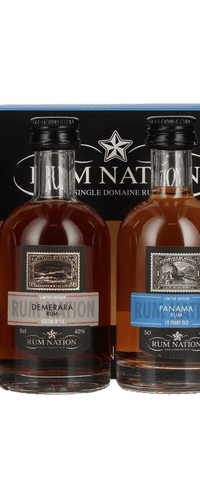 Rum Nation Rumset 40,5% Vol. 4x0,05 Liter in Giftbox