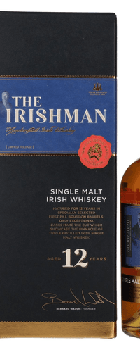 The Irishman 12 Years Old Single Malt Irish Whiskey 43% Vol. 0,7l in Giftbox