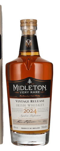 Midleton VERY RARE Irish Whiskey Vintage Release 2024 40% Vol. 0,7l in wooden box