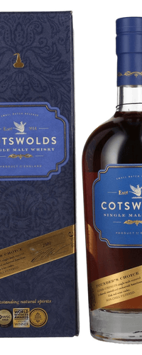 Cotswolds FOUNDER'S CHOICE Single Malt Whisky 59,1% Vol. 0,7l in Giftbox