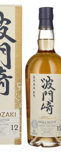Hatozaki 12 Years Old PURE MALT SMALL BATCH Japanese Whisky 46% Vol. 0,7l in Giftbox