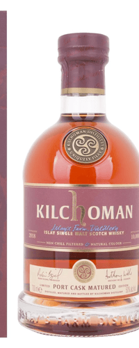 Kilchoman PORT CASK MATURED Limited Edition Single Malt Scotch Whisky 2024 50% Vol. 0,7l in Giftbox