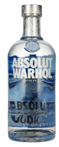 Absolut Vodka WARHOL Original Vodka Limited Edition 40% Vol. 0,7l
