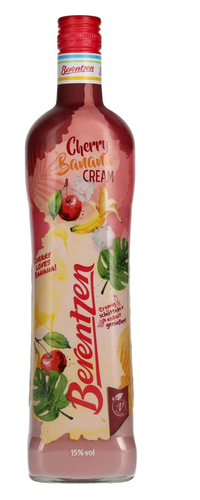 Berentzen Cherry Banana Cream Likoer 15% Vol. 0,7l
