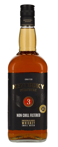 Kentucky Highway Crafted Small Batch American Blended Whiskey 40% Vol. 1l