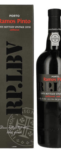 Ramos Pinto RP.LBV Late bottled Vintage 2018 19,5% Vol. 0,75l in Giftbox